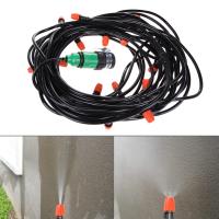 Sistema De Riego Por Drip Automático Kit De Riego Para Jardín Herramientas Ajustables Ahorro De Agua Con Conector De Goma - details 3