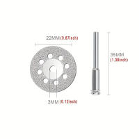 10Pcs Disco De Corte De Diamante Mini 16-30mm Con Agujero Herramientas Rotativas Para Dremel Accesorios DIY Para Metalworking - details 1