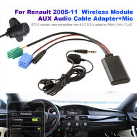 Módulo Bluetooth Para Coche Con Entrada AUX in Adaptador De Música MP3 Handsfree Mini ISO 6Pin Y Cable AUX Para Renault Megane Scenic - details 5
