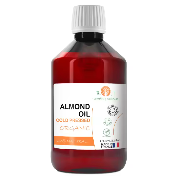 B.O.T cosmetic & wellness - Aceite Almendras Dulces 100% Puro Natural Orgánico  Prensado en Frío - 1