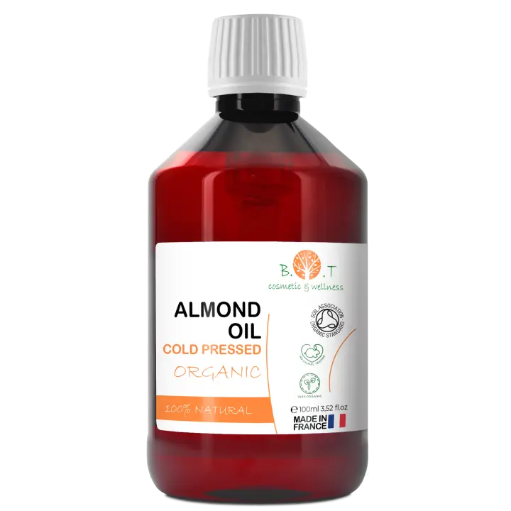 B.O.T cosmetic & wellness - Aceite Almendras Dulces 100% Puro Natural Orgánico  Prensado en Frío - 1