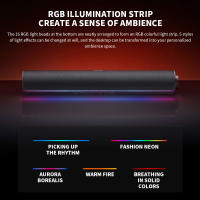 Altavoz De Computadora XIAOMI Redmi Con Luz Ambiental RGB Estéreo Bluetooth 5.0 Micrófono Integrado Control Por Giro De Perilla 2 Canales - details 7