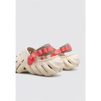 Crocs ECHO CLOG Zueco Plano Hombre Blanco - details 2