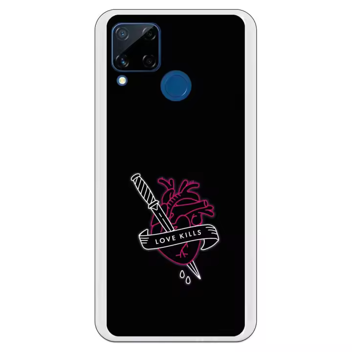 Funda compatible con Realme C15 - Love Kills - 1
