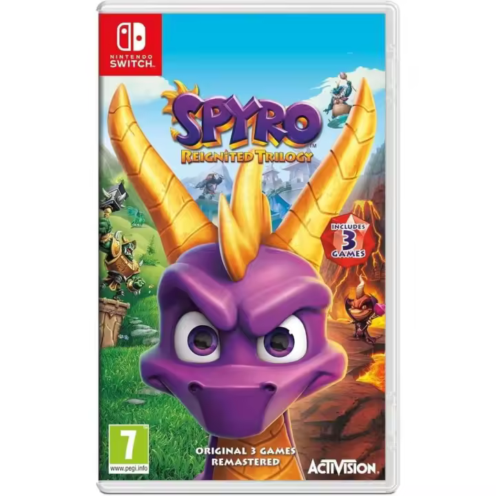 Spyro Reignited Trilogy Nintendo Switch PAL EU (Importación)- Juego nuevo original precintado - 1