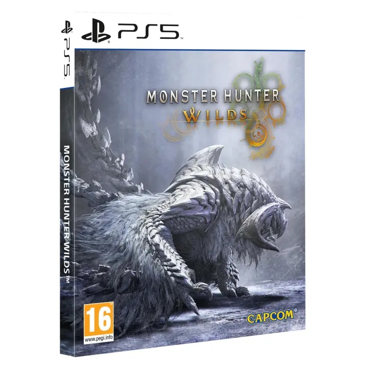MONSTER HUNTER WILDS STEELBOOK EDITION PS5 PAL ESPAÑA NUEVO FISICO PRECINTADO ESPAÑOL - Videotec - 1