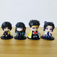 Juego De Figuras De Acción Demon Slayer 15 PCS Q Version Tanjiro Nidouzi Inosuke Zenizu Modelo De Película Juguetes Para Coleccionistas Unisex - details 9