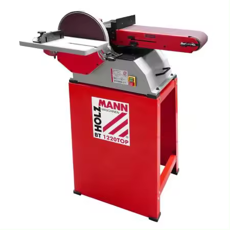 Holzmann BT1220TOP_230V Lijadora banda y disco con base - 1