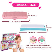 Kit De Manualidades Para Hacer Pulseras De Amistad DIY Juguete Hecho a Mano Para Niñas Mayores De 6 Años Regalo De Cumpleaños Y Navidad - details 1