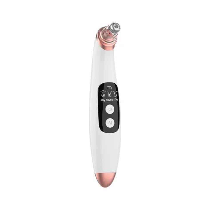 Mov-Eliminador de puntos negros eléctrico, limpiador de poros con microcristales y burbujas pequeñas, instrumento electrónico de belleza. - 1