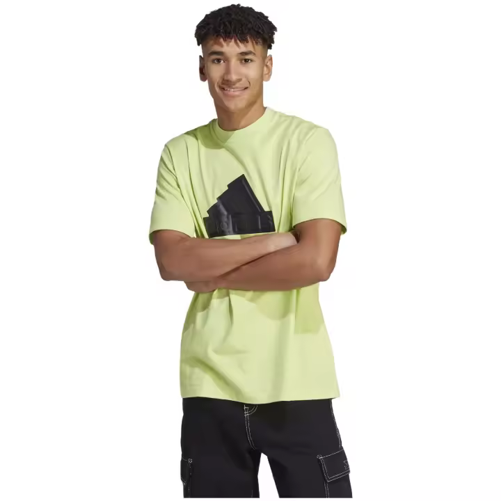 Camiseta de Manga Corta Adidas Future Icons Badge Of Sport Sportswear para hombre en color verde - 1