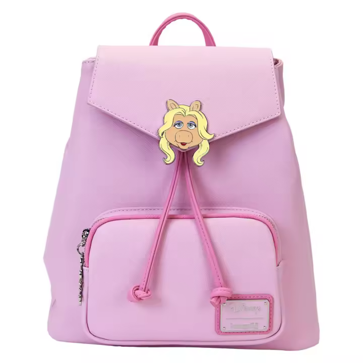 Mochila Miss Piggy Los Teleñecos Disney Loungefly 28cm - 1