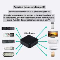 Control remoto inalámbrico WiFi Universal IR Tuya Para Hogar Inteligente Compatible Con TV DVD AUD AC Funciona Con Amz Alexa Google Home - details 4