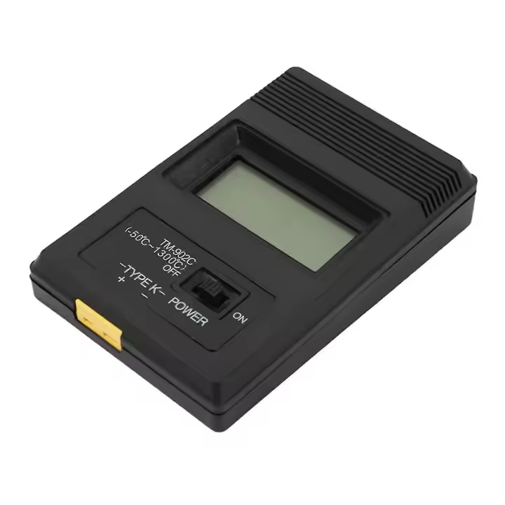 (-50 Celsius A 750 Celsius) Medidor de Temperatura Tm902c Digital Tipo K Termómetro Sensor + Th - 1