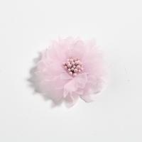 10PCS Flores Artificiales De Tela 4CM 1.5" Para Vestido Boda Bouquet Joyería Accesorios Broche Producción Ropa Hecho En China Zhejiang - details 4
