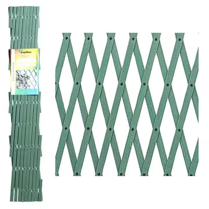 SANCO STORE - PAPILLON Celosia Pvc Verde Extensible 4x1 metros. - 1