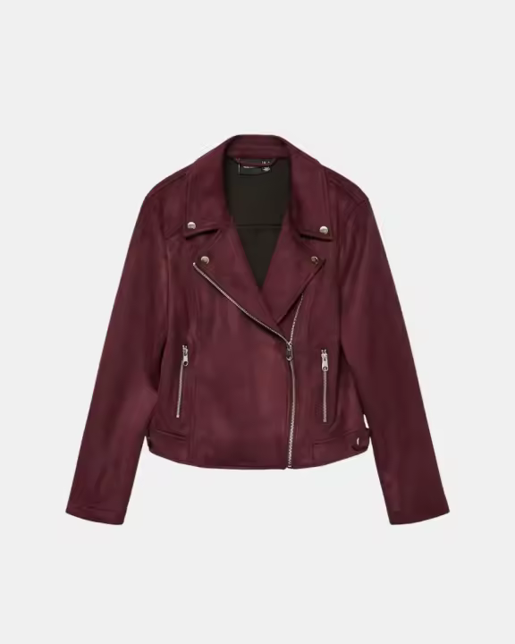VERO MODA 10300938 JOSE Abrigos Cazadora Mujer Rojo - 1