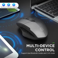 Ratón Inalámbrico Recargable Bluetooth 2.4G INPHIC Para Oficina Silencioso Compatible Con PC Laptop Tablet Y Smartphone Universal - details 16