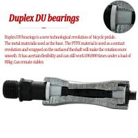 Pedales De Bicicleta BUCKLOS R36 Con Rodamientos Sellados Plataforma Plana Antideslizante Para BMX Y Ciclismo Accesorios De Bicicleta De Aluminio Ultraligero - details 10