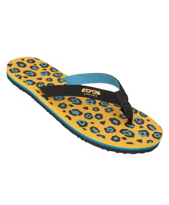 Chanclas Cool Clark para mujer en color amarillo - 1