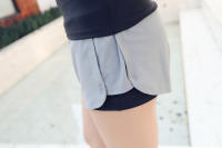 Traje De Baño Deportivo Para Mujer Dos Piezas Con Fondo De Pies Cortos Y Chaleco Protector Solar Y Anti-UV Para Spas Y Natación - details 16