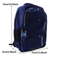 Nueva Mochila Escolar Para Niños Impermeable Bolsa De Libros Para Adolescentes Chicos Material De Nylon Cierre De Cremallera - details 20
