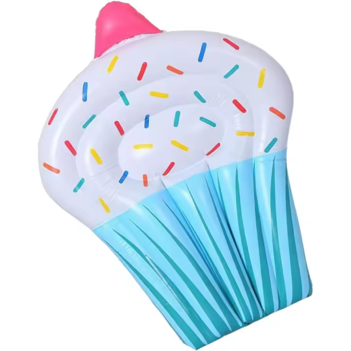 Flotador Piscina Adultos - Flotadores para Piscina En Forma De Pastel para Adultos - Accesorios de PVC para Jardín Toma de Sol Exterior Río Patio Trasero Playa Niños - 1