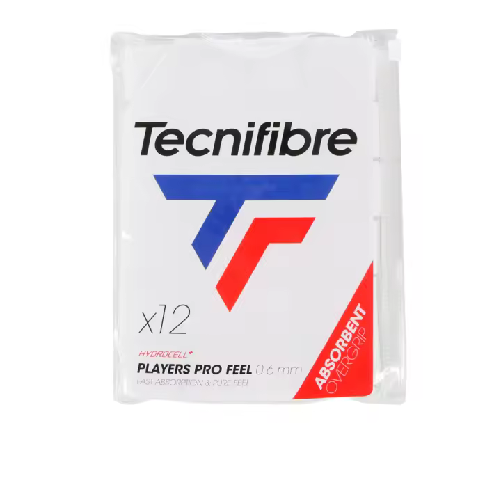 OVERGRIP TECNIFIBRE PLAYERS PRO FEEL X12 BLANCO - 1