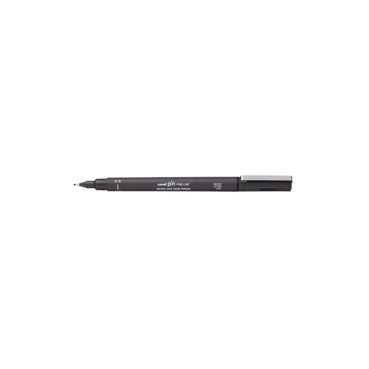 Uni-Ball - ROTUL.UNI PIN MANGA 0,5 mm GRIS OSCURO - Pack de 12 unidades 230789000 - 1