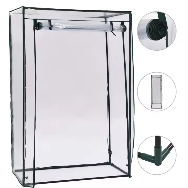 vidaXL Invernadero para tomates 102x52x150 cm - 1