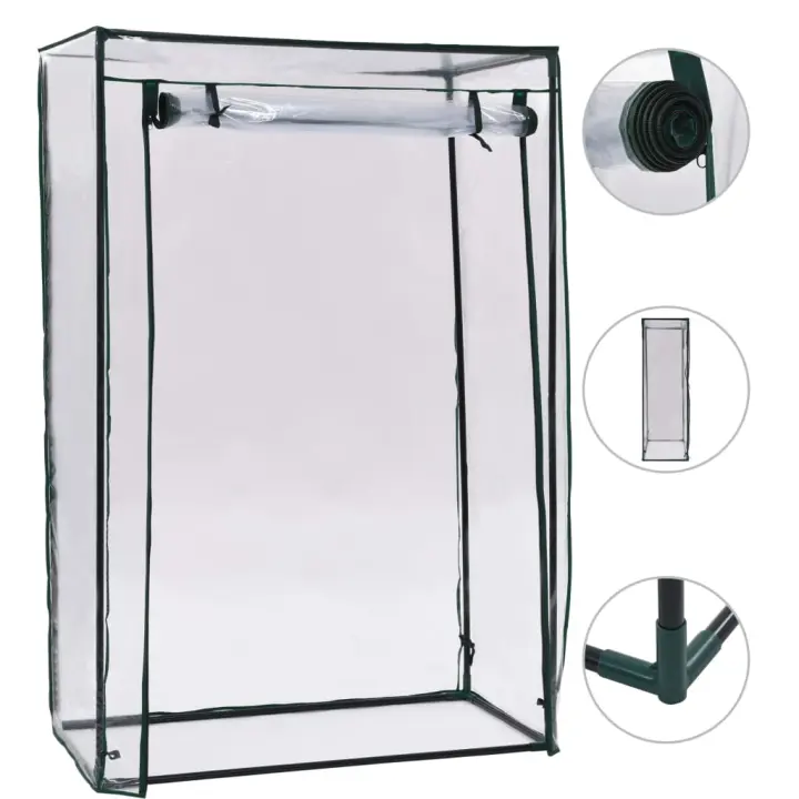 vidaXL Invernadero para tomates 102x52x150 cm - 1
