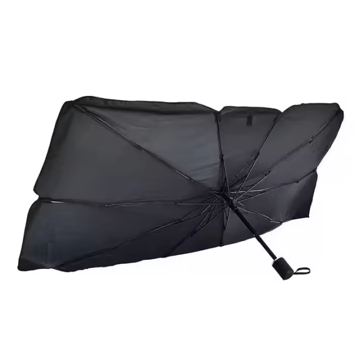 Parasol Coche Delantero, Parasol Plegable Coche con Anti UV Rayos,Sombrilla Paraguas del Coche para Lunas Delanteras, Parasol para Parabrisas de los Coche para Mayoría de Coches, SUV, Camiones - 1