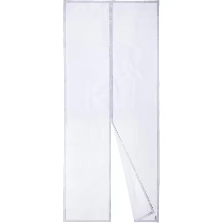 Mosquitera magnética para Puerta de, de Malla Cortina, Junta magnética de arriba a Abajo con Cierres Automático, keeps el aire cool en el interior (80x200 CM, Blanco) - 1