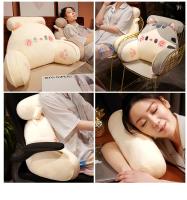 Cojín De Apoyo Lumbar Grande De Verano Con Diseño De Dibujos Animados Para Sofá Y Habitación Muebles De Jardín Y Comedor Tapizado De Tela Suave Con Relleno De Algodón - details 6