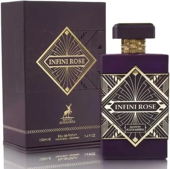 perfume árabe Lattafa By Maison Alhambra Infini Rose fragancia árabe femenina para Mujer 100 ml ***NOVEDAD*** - 1