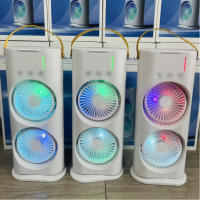 Ventilador de Escritorios 3 EN1 2025: Oscilación + Humidación + Enfriamiento Evaporativo | USB-C, 3 Modos de Viento y Luz LED Nocturna | Batería 2000mAh 8H Autonomía, IPX4 Antisalpicuras | Incluye Botella Y 2 Aceites Esenciales FREE - details 3