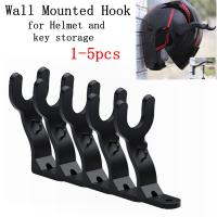 Gancho De Pared Para Casco De Motocicleta Soporte De Almacenamiento Montado En La Pared Estante De Exhibición Para Cascos Material De Nylon - details 0