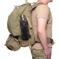 DIZETION Bolsa De Agua Para Deportes Al Aire Libre Funda Para Radio Y Botella Molle Funda Para Canteen Y Radio Holster De Cinturón Para Caza Senderismo Viajes - details 8