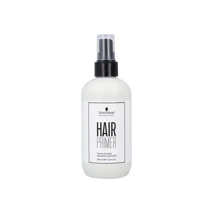 Schwarzkopf hair primer porosity equalizer 250 ml, equilibrante de la porosidad que equilibra las diferencias estructurales de la raíz a las puntas y ayuda a neutralizar los iones metálicos de la superficie capilar. - 1