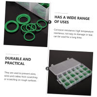 Kit De Accesorios De Sellado De Anillo O De Goma Para Aire Acondicionado Automotriz 270/530 Piezas Resistente a Aire Y Gas Para Mantenimiento Profesional - details 9