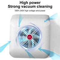 LULAA 30W Coleccionador De Polvo Para Uñas Máquina De Manicura Con 2 Bolsas De Recogida De Polvo Potente Aspiradora De Uñas Para Salon - details 4