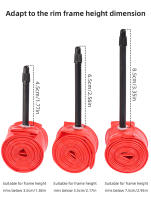 MOTSUV Llanta De Bicicleta TPU 700x23C 25C 28C 32C Con Luces Y Neumáticos 700C Accesorios De Ciclismo Válvula Francesa 33G - details 2