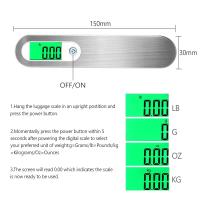 Báscula Electrónica Portátil 50KG Mini Para Equipaje Fácil De Transportar Escala De Medición De Precisión Para Viajes - details 6