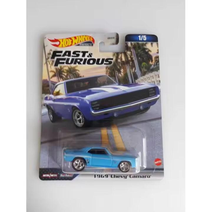 Hot Wheels Premium Fast and Furious 1969 Chevy Camaro (1/5) - 1