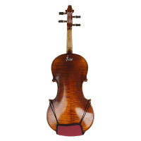 Almohadilla De Hombro Y Barba De Violín Suave De Espuma De Algodón Accesorios Para Instrumentos De Cuerda Adecuado Para Violines De Tamaño 1/8 1/4 1/2 3/4 /4/4 Fiddle Color Rojo / Negro / Café - details 6
