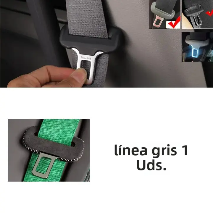  Protector De Hebilla De Cinturón De Seguridad Para Coche Universal Cubierta Antiseña Accesorios De Seguridad Para Interior - 1