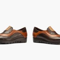 Mocasines y náuticos mujer PASODOBLE 2701-05 ZAPATO PIEZAS MARRON-CUERO-TAUPE 29824 23I - details 2