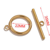 Conector De Acero Inoxidable OT Para Pulseras Y Collares DIY Cierre De Tobillera Hebilla Suministros De Joyería 5 Piezas Por Lote - details 7