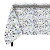 Mantel antimancha impermeable con diseño de flores. - details 2