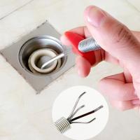 Herramienta De Limpieza De Desagües Flexible Y De LargaReach Con Abrazadera Para Eliminar Obstrucciones Eco-amigable De Acero Inoxidable Para El Hogar - details 2